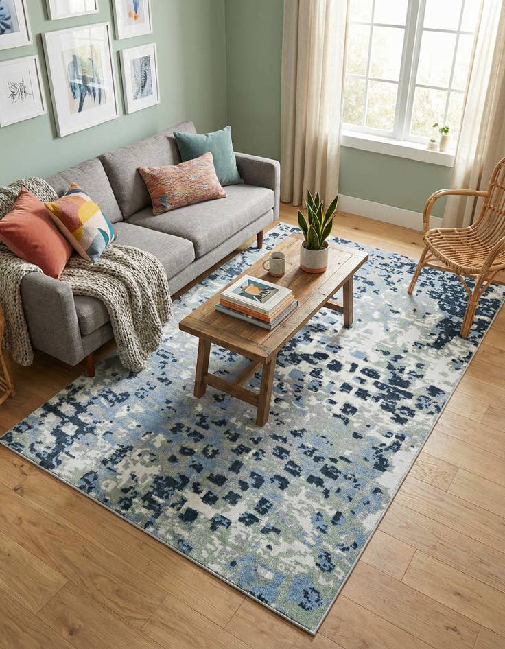 Detail image of 4' x 6' Kamala Washable Rug