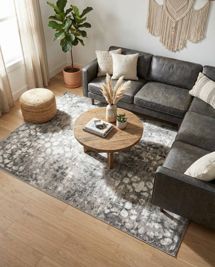 Detail image of 5' 3 x 8' Monte Carlo Rug