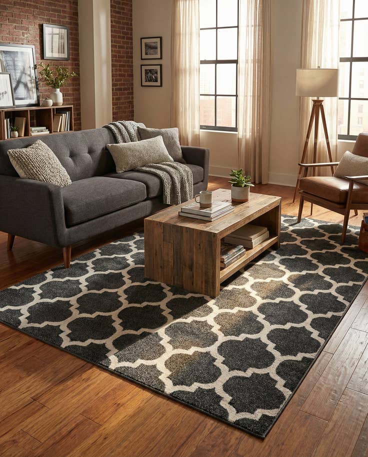 Detail image of 6' x 9' Lattice Rug
