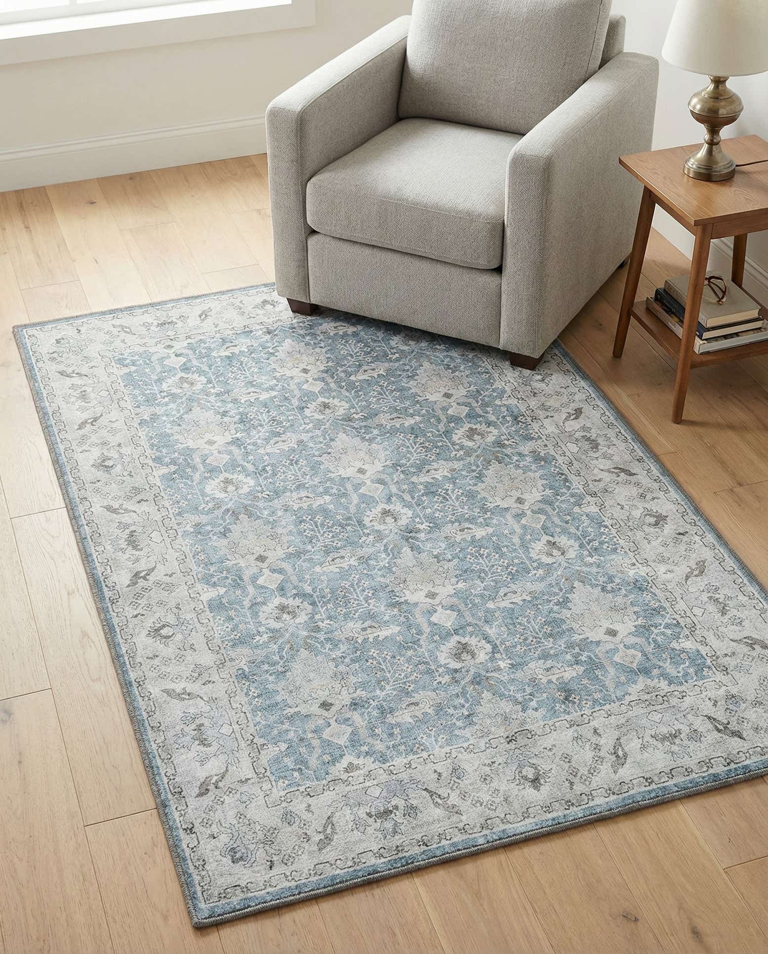 3' 6 x 5' 6 Washable Timeless Rug