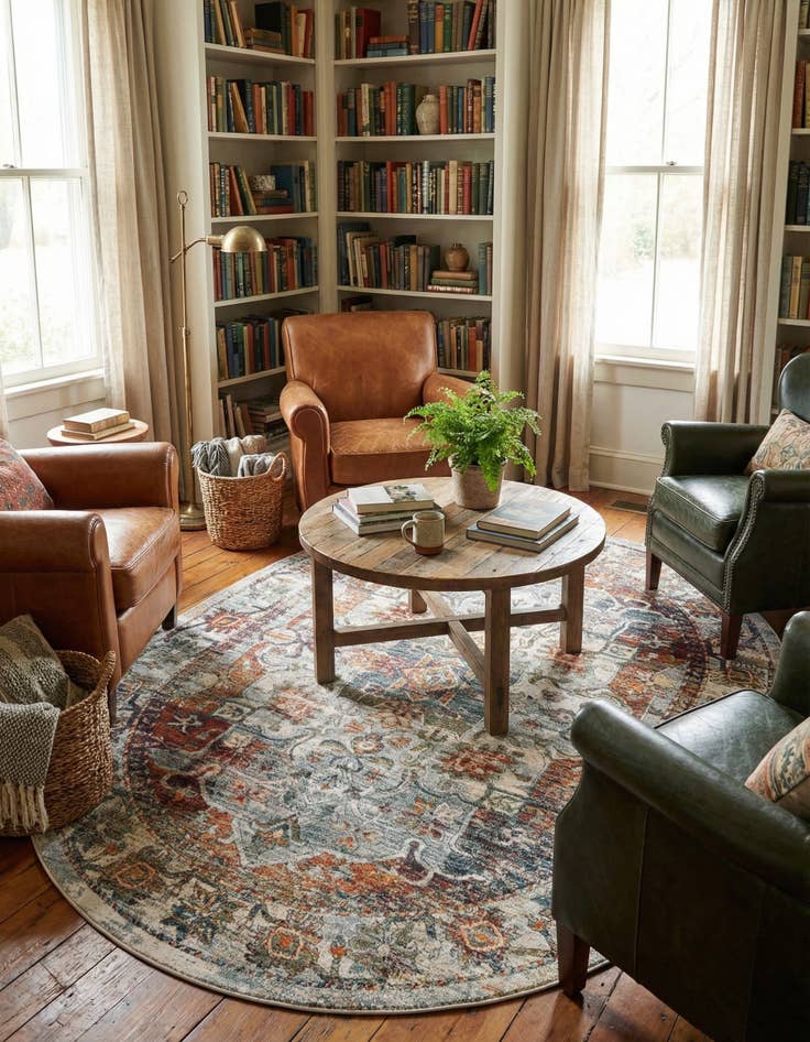 Detail image of 7' 10 x 10' Isabella Oval Rug