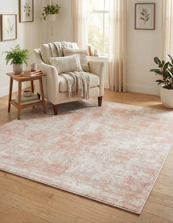 Detail image of  6' x 6' Aurora Square Rug