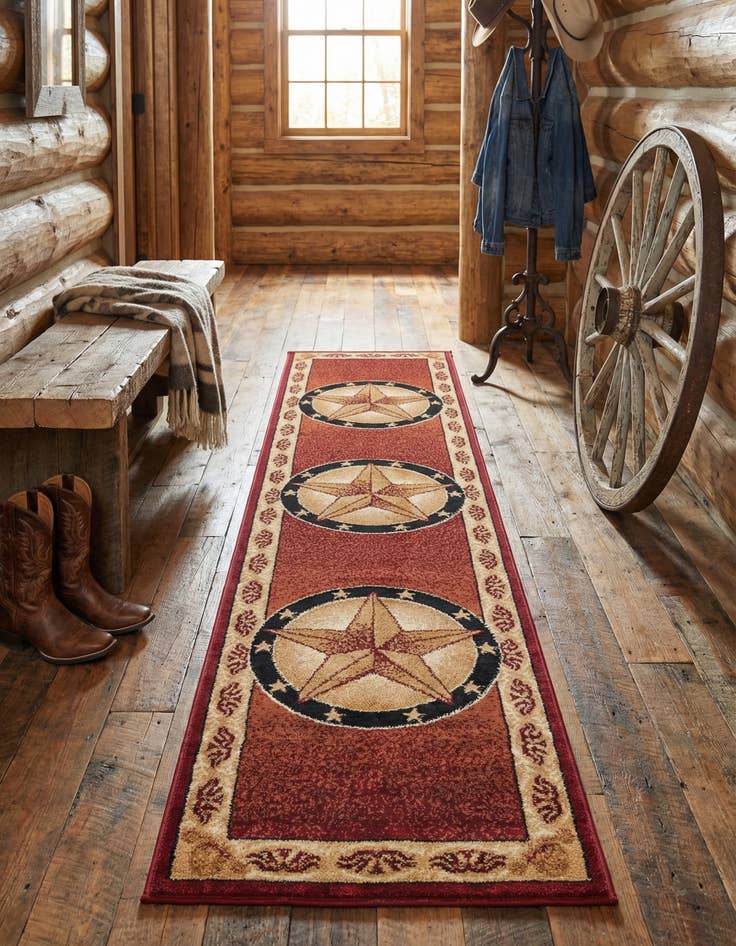 Detail image of 2' x 8' Pioneer Runner Rug