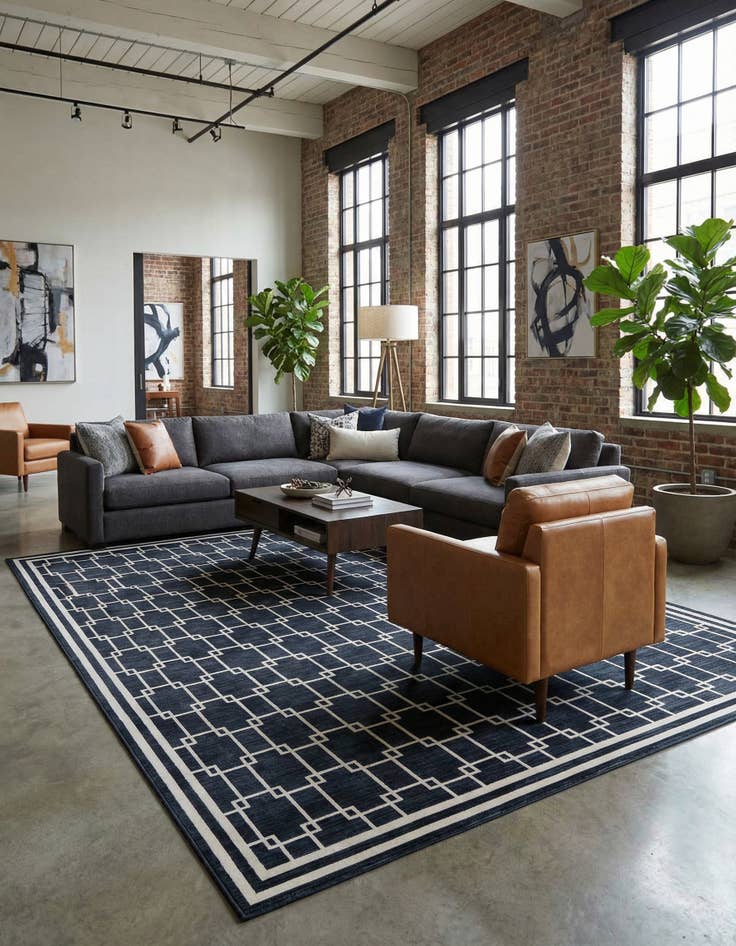 Detail image of Jill Zarin 10' x 13' Metropolitan Uptown Rug