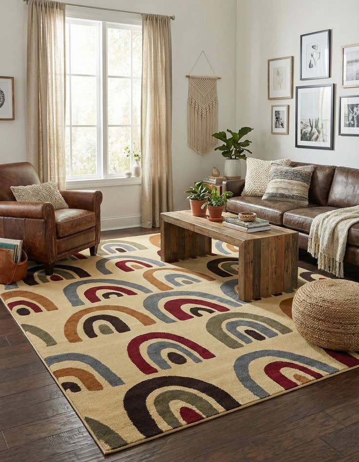 Detail image of 7' 10 x 10' Cafe Rug