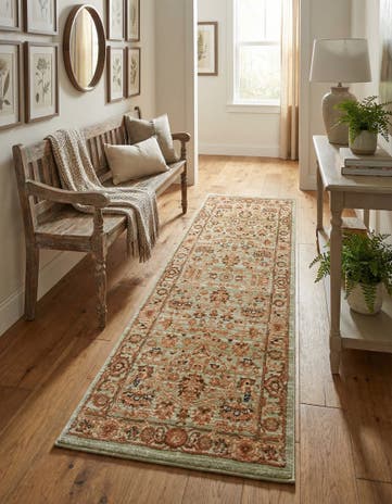 Light Green Graham Runner Rug