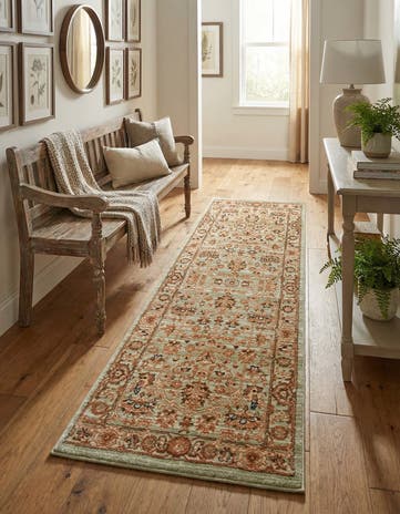 Light Green Graham Runner Rug
