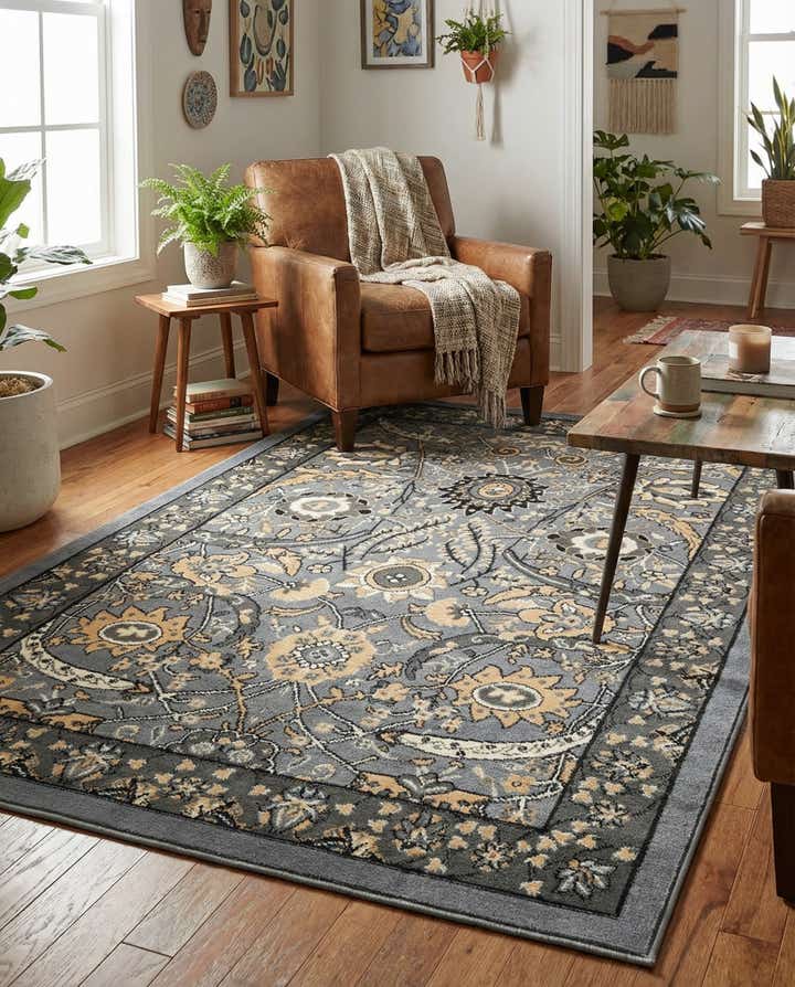 4' x 6' Isfahan Design Rug