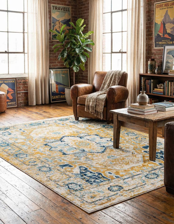 Detail image of 7' x 10' Madeline Vintage Rug