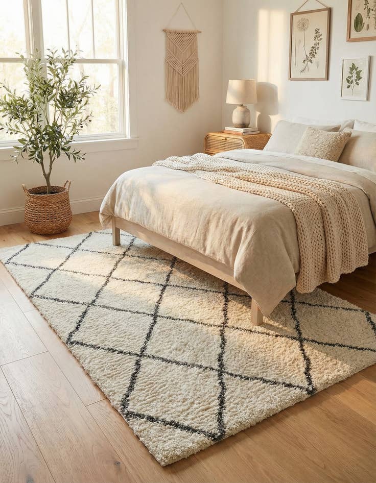 Detail image of 5' x 8' Marrakesh Shag Rug