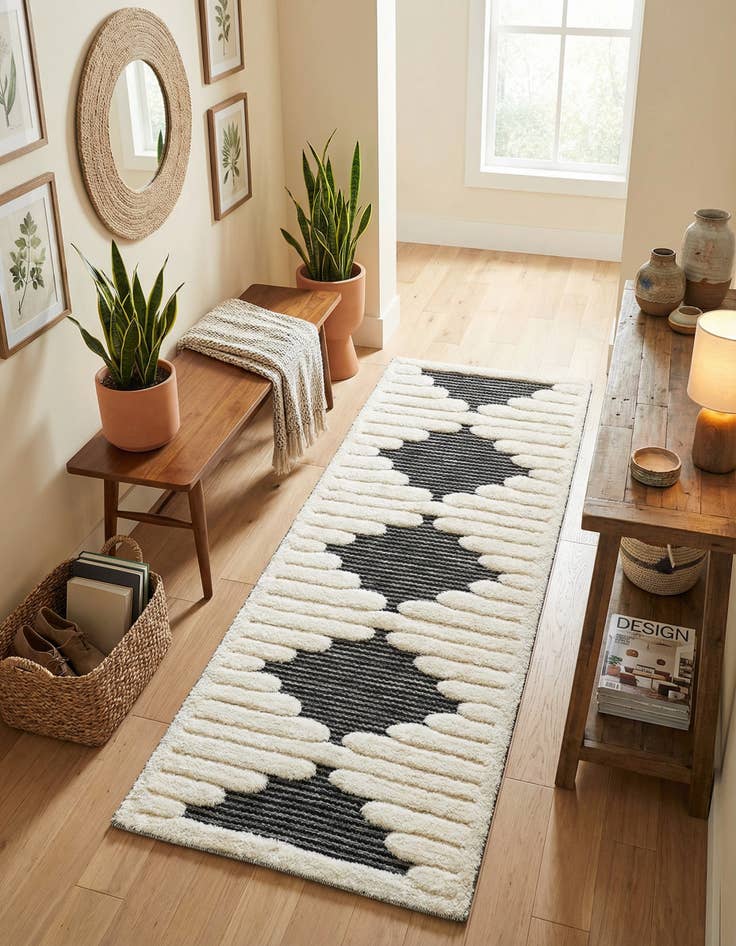 Detail image of 2' x 5' Prismatic Runner Rug