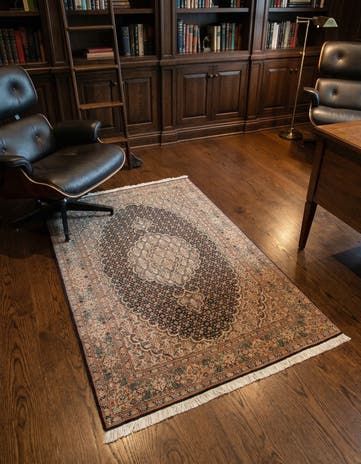 3' 3 x 4' 10 Tabriz Mahi Rug