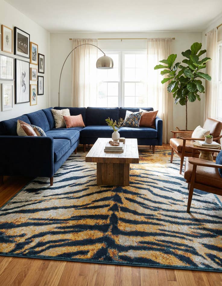 Detail image of 10' x 14' Kamala Washable Rug