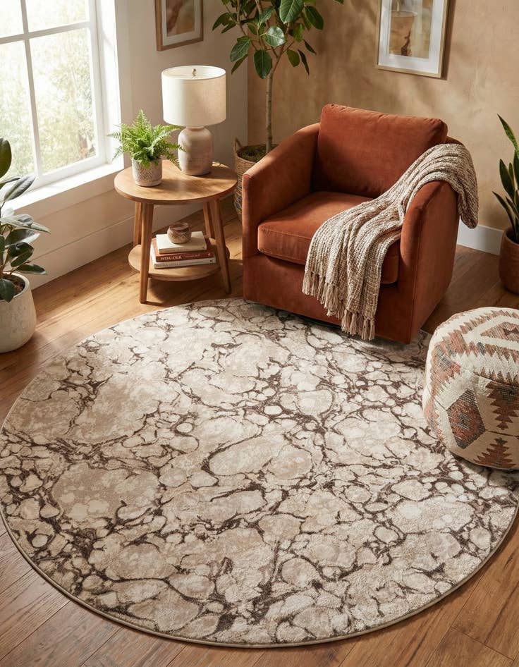 Detail image of 7' x 7' Oasis Round Rug