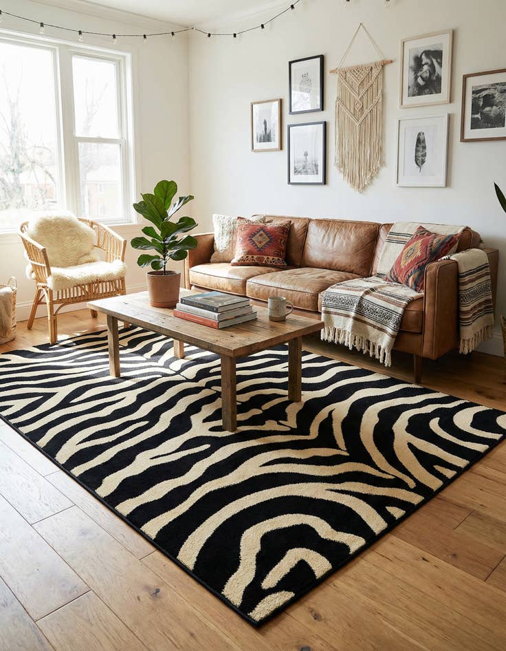 Detail image of 5' 3 x 8' Savannah Rug