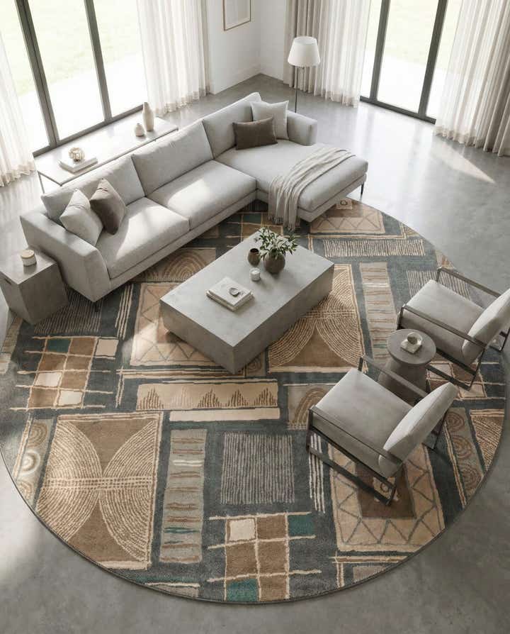10' x 10' Savannah Round Rug