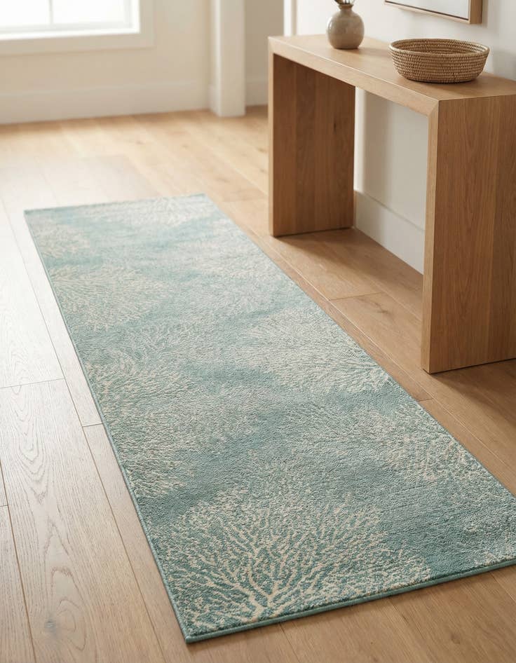 Detail image of 2' x 6' 1 Washable Amalfi Runner Rug