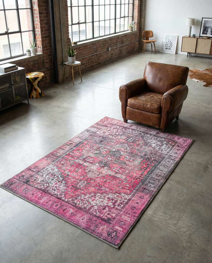 3' 6 x 5' 6 Washable Timeless Rug