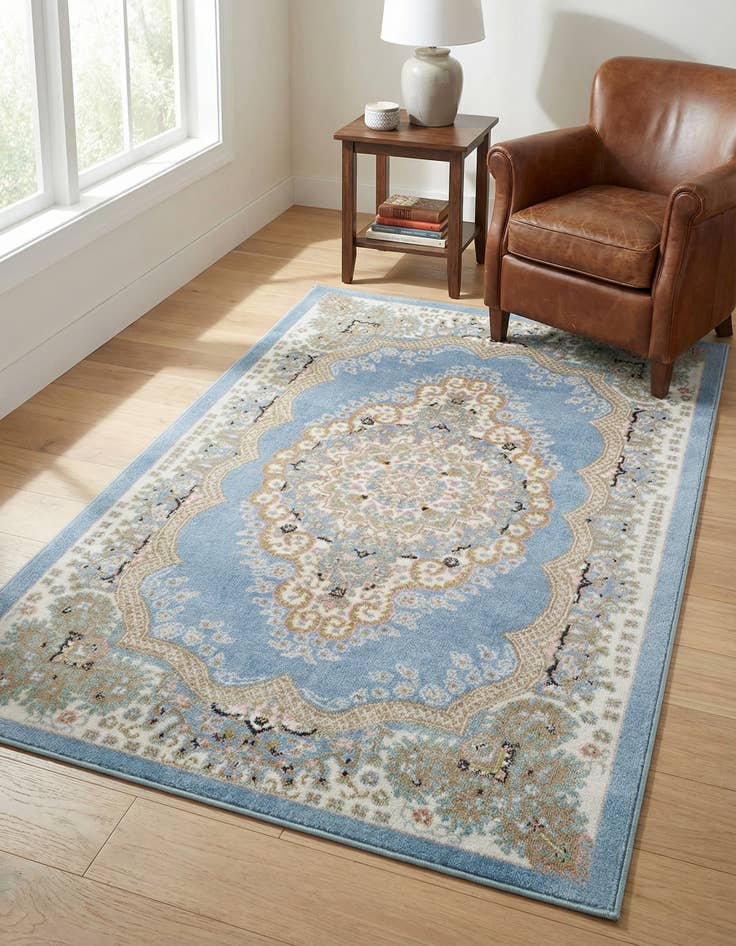 Detail image of 3' 3 x 5' 3 Kamala Washable Rug