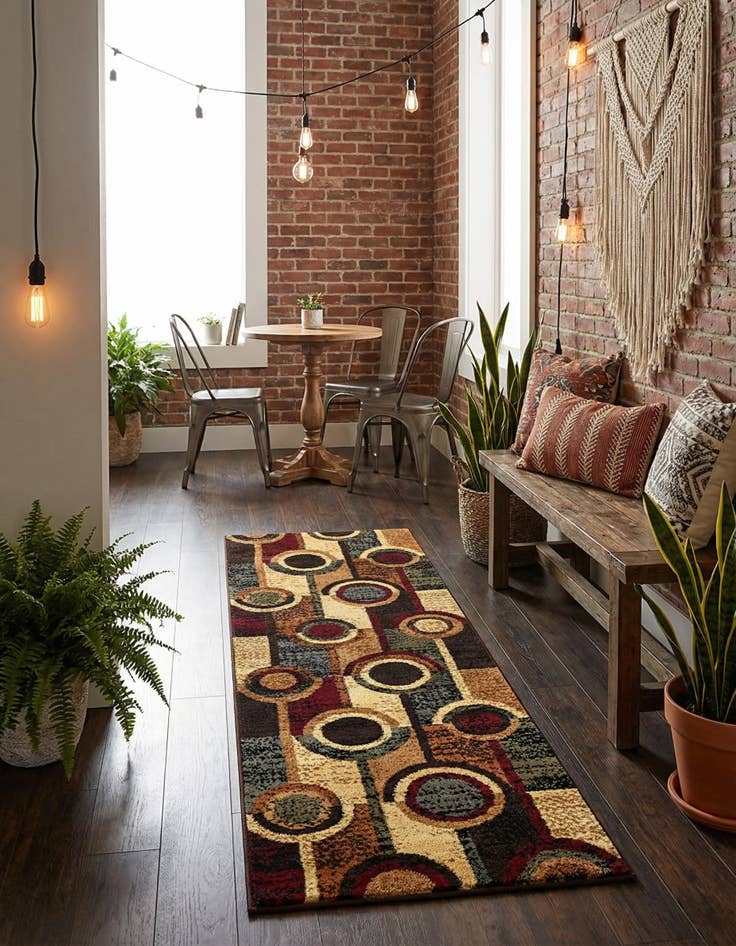 Detail image of 2' x 6' Cafe Runner Rug
