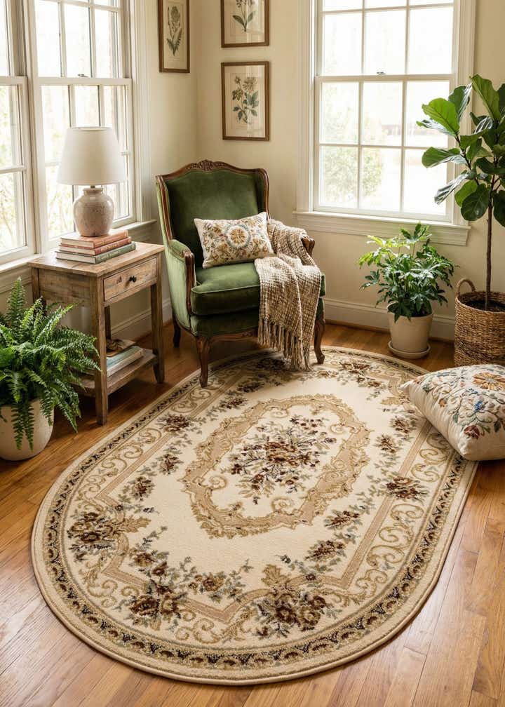 4' x 6' Chateau Oval Rug