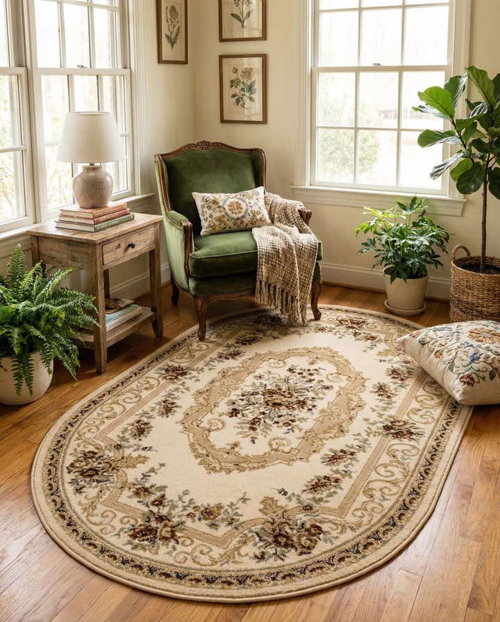 4' x 6' Chateau Oval Rug