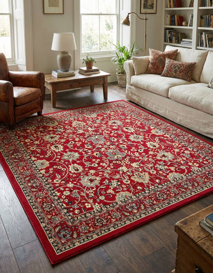 Detail image of 7' 10 x 7' 10 Yasmin Square Rug