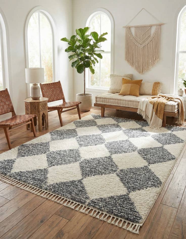 Detail image of 9' x 12' Serenity Shag Rug