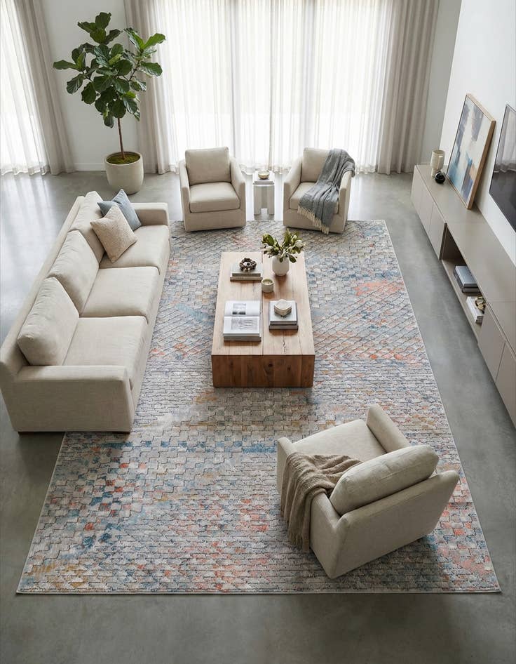 Detail image of 8' x 11' Leipzig Rug