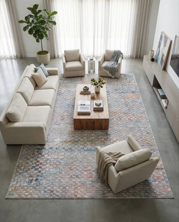 Detail image of 8' x 11' Leipzig Rug