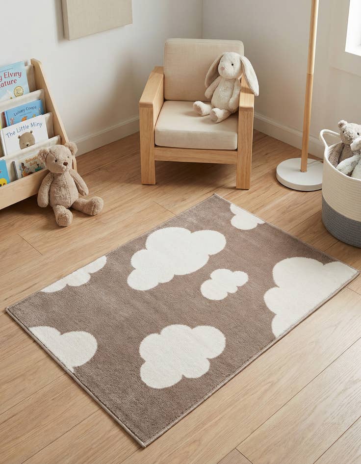 Detail image of 2' x 3' Whimsy Kids Rug