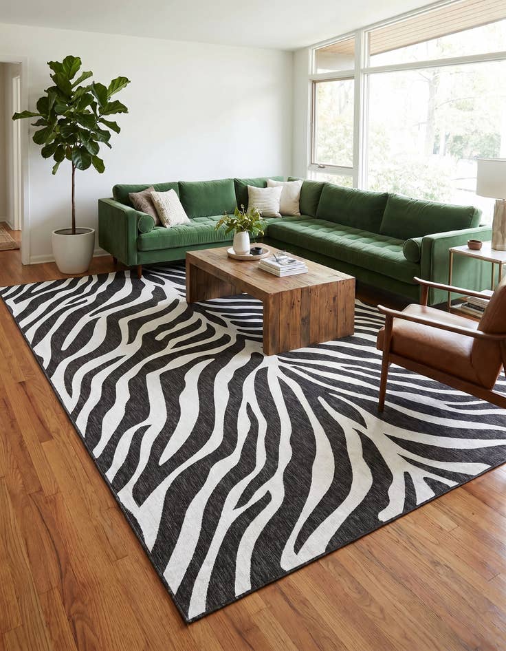 Detail image of 10' x 14' Easy-Clean Safari Indoor / Outdoor Rug