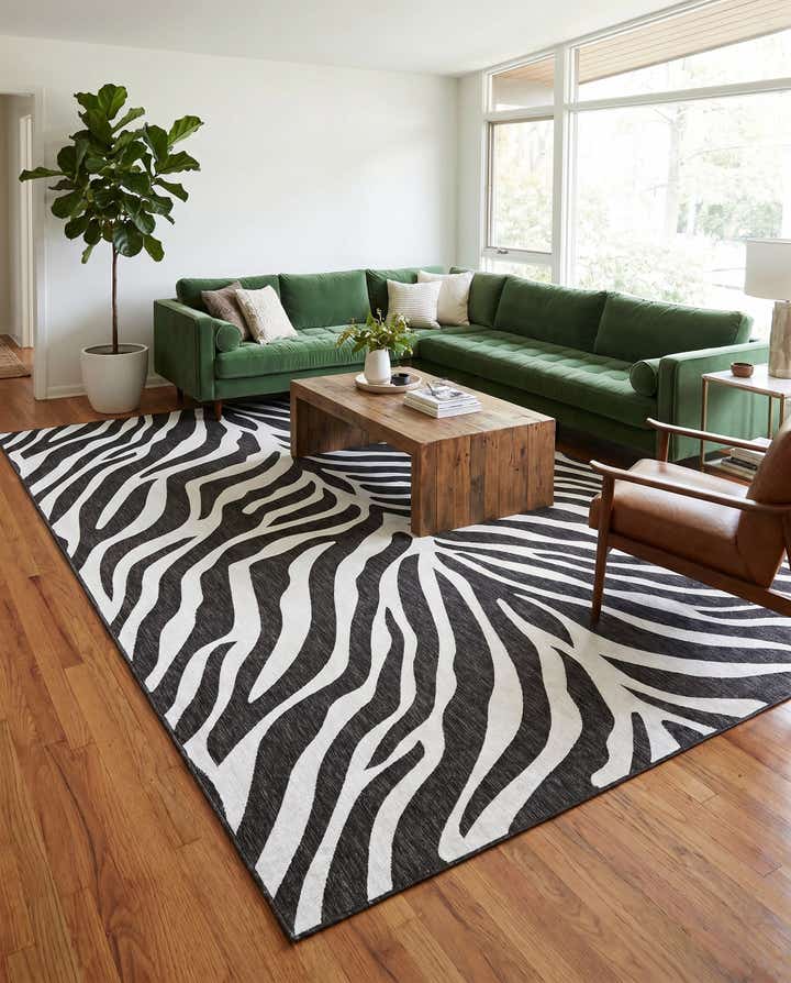 10' x 14' Easy-Clean Safari Indoor / Outdoor Rug
