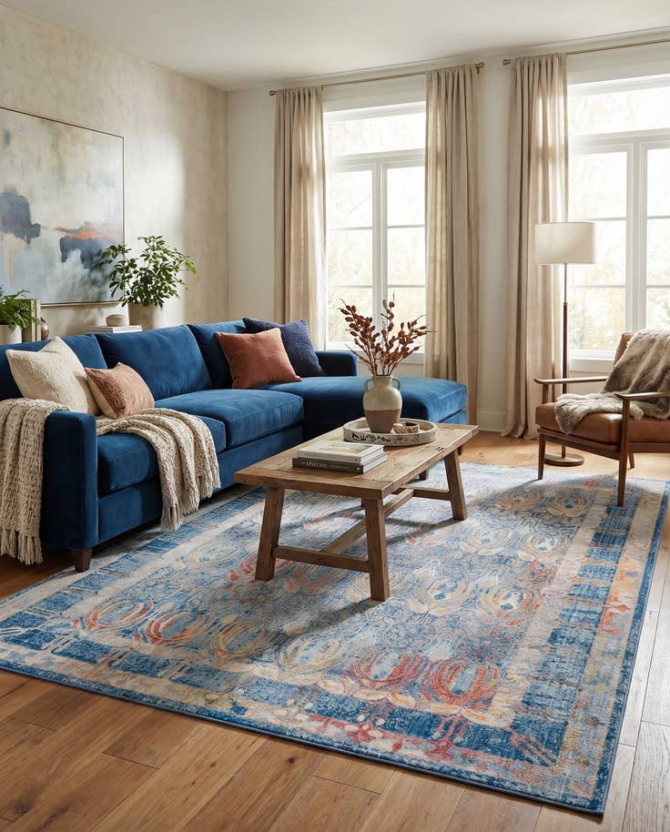 Detail image of 10' x 14' Williamsburg Rug