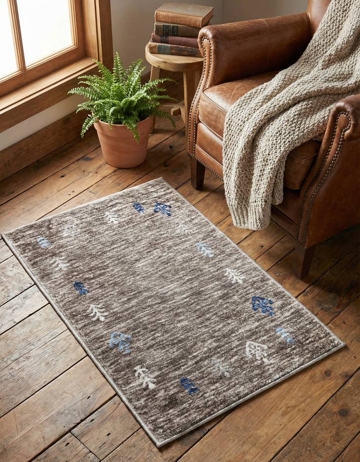 Detail image of 2' x 3' 1 Gabbeh Rug