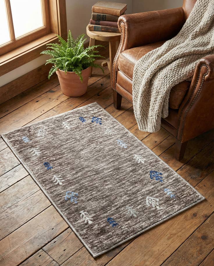 Detail image of 2' x 3' 1 Gabbeh Rug