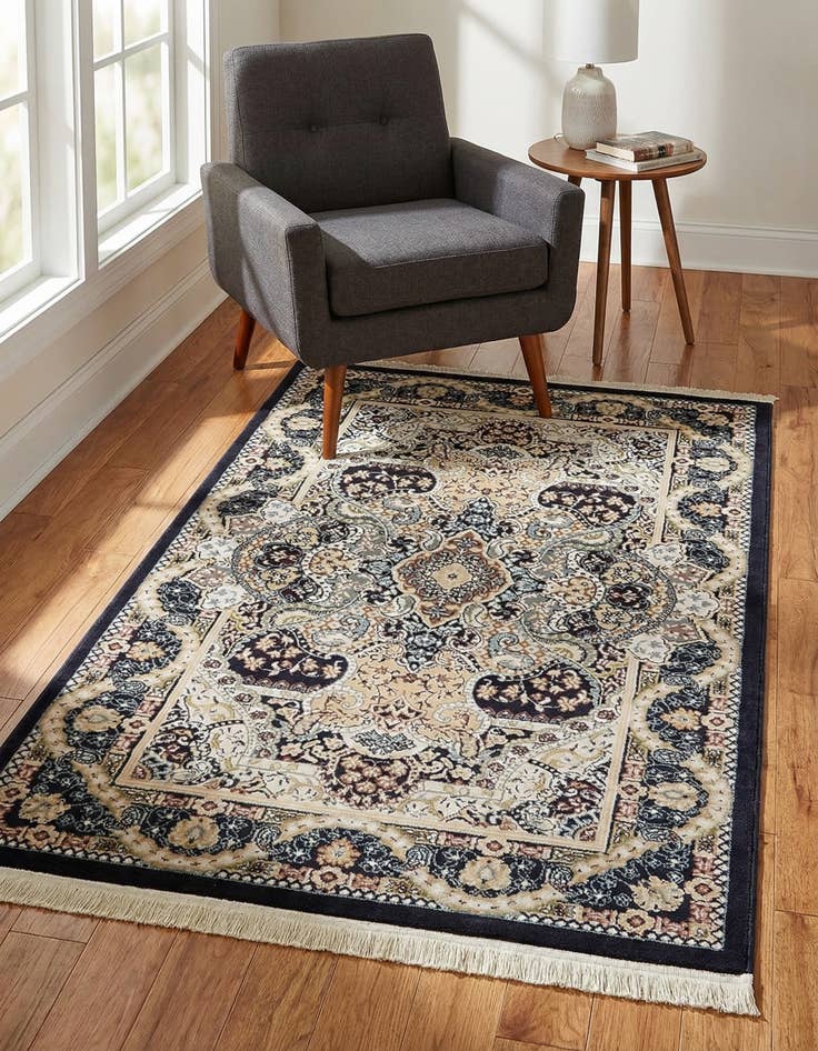 Detail image of 3' x 5' 3 Nain Design Rug