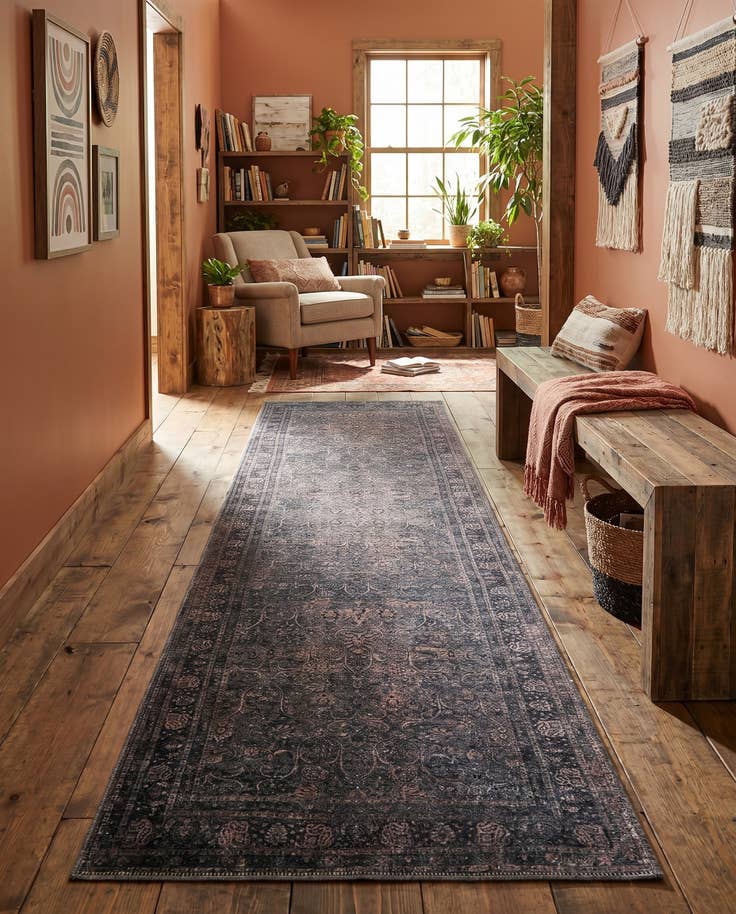 Detail image of 2' 7 x 10' Yara Runner Rug