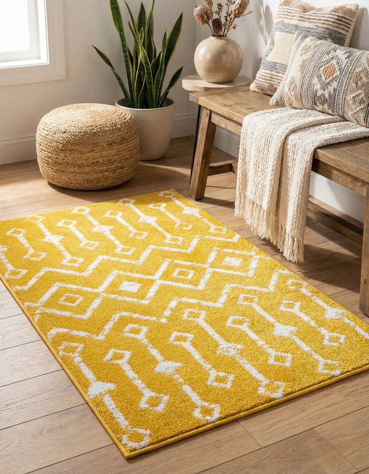 Detail image of 2' x 3' Kasbah Trellis Rug