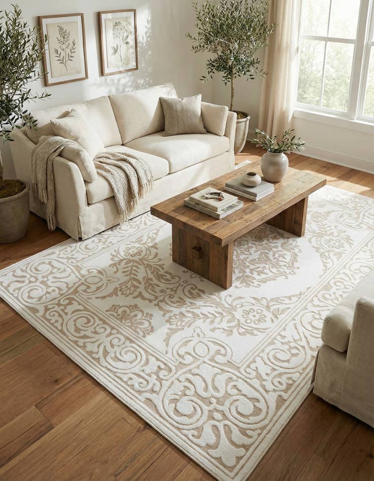 Detail image of 7' x 10' Hermitage Rug