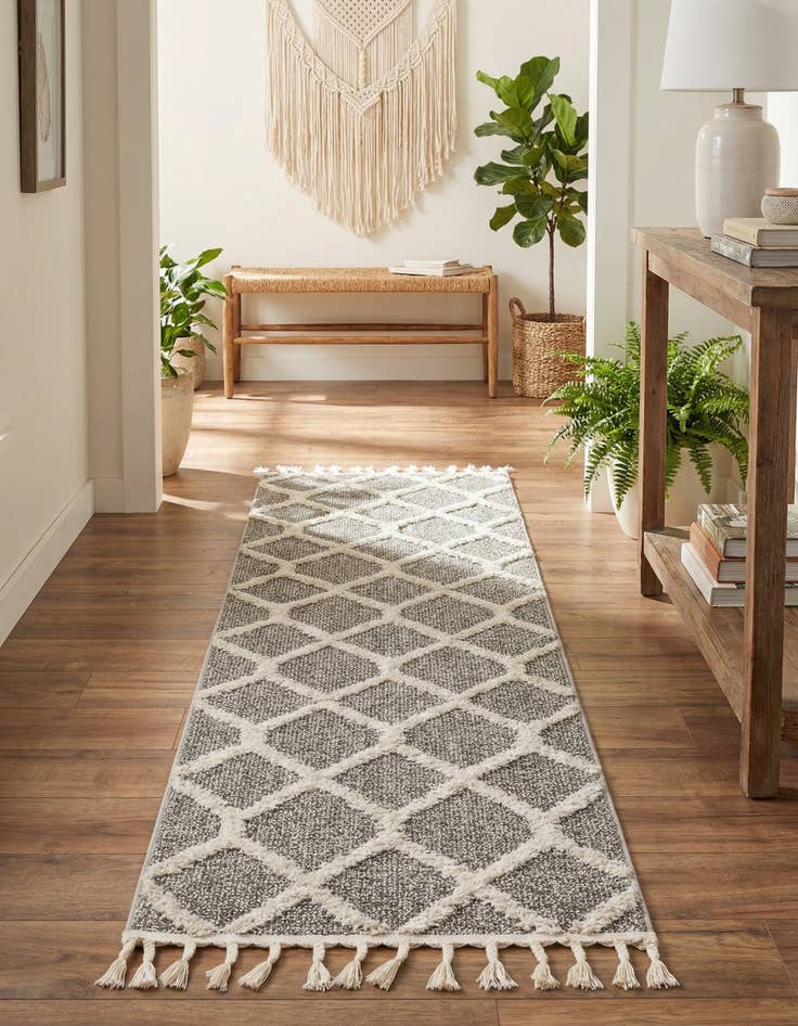 Detail image of 2' x 8' Boho Runner Rug