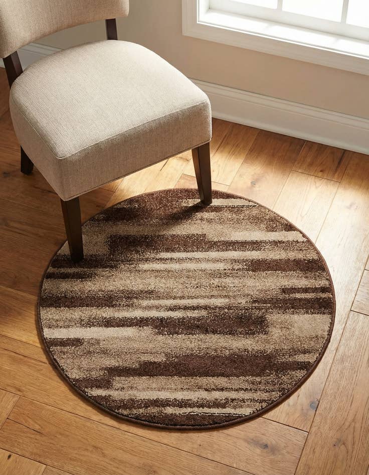 Detail image of 3' x 3' Harvest Round Rug