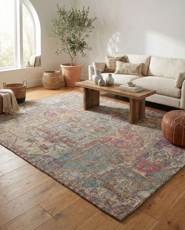 9' x 12' Chenille Jute Rug