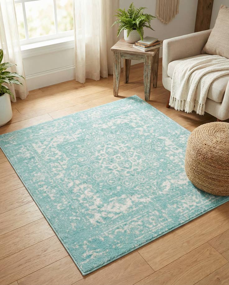 Detail image of 4' x 4' Arlington Square Rug