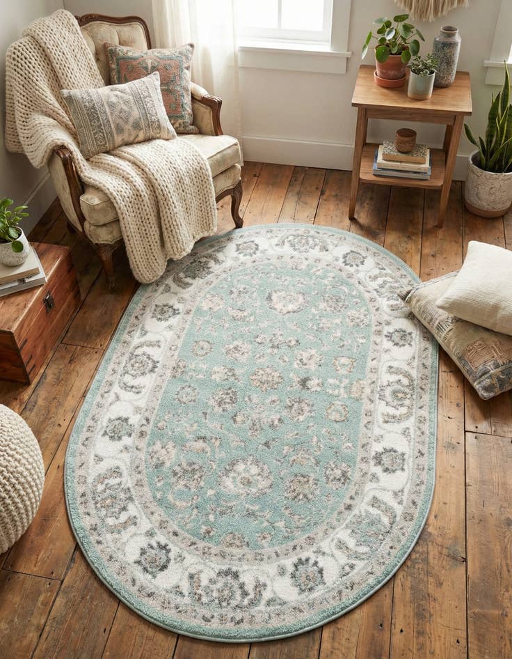 Detail image of 4' x 6' Aurelia Oval Rug