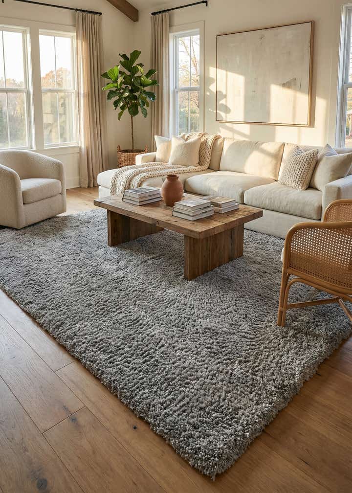 9' 6 x 13' Zermatt Shag Rug