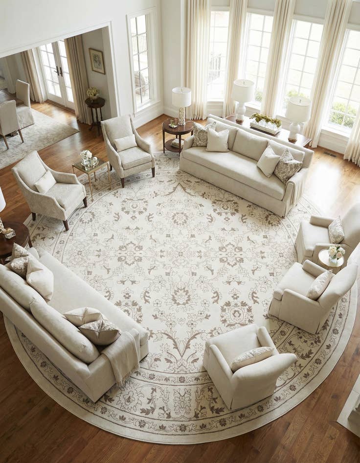 Detail image of 12' x 12' Charlotte Round Rug