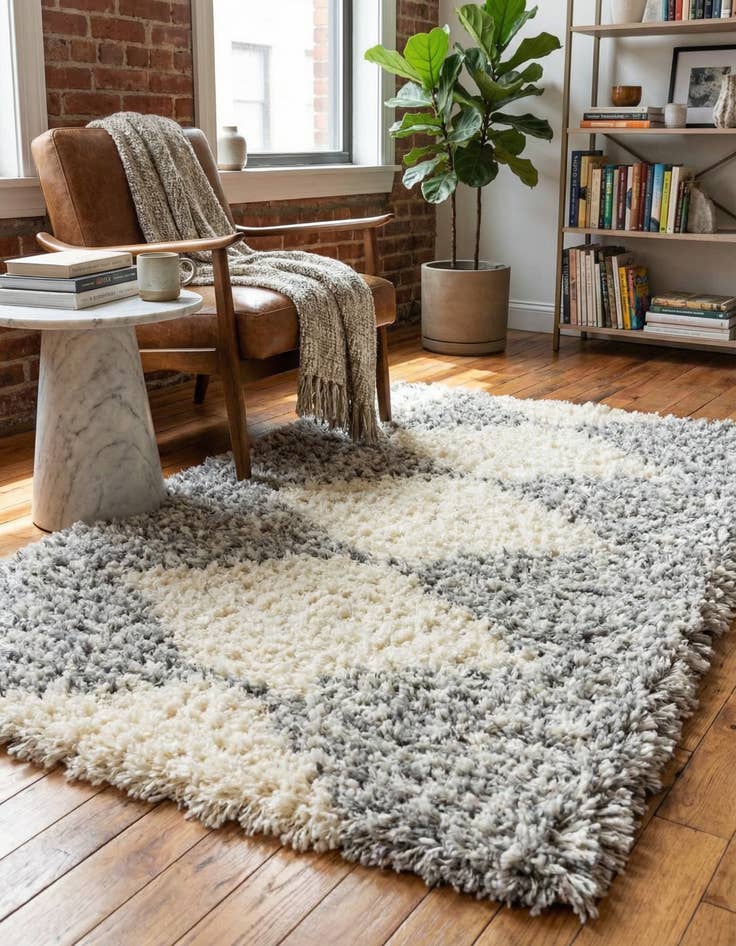 Detail image of 3' x 5' 3 Infinity Shag Rug