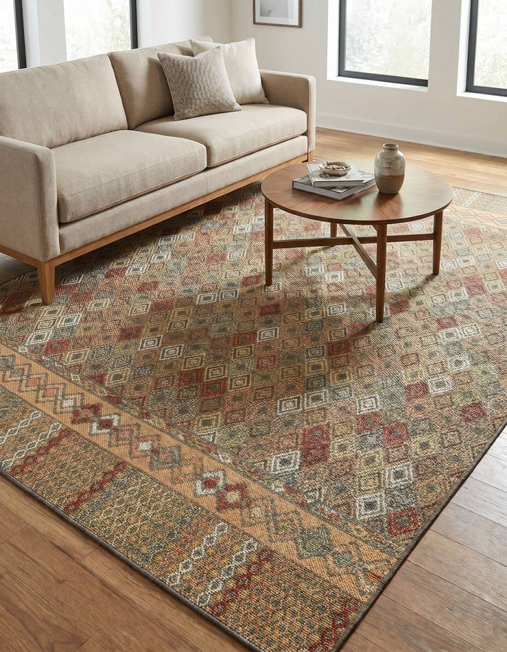 Detail image of 7' 10 x 10' Easy-Clean Baja Indoor / Outdoor Rug