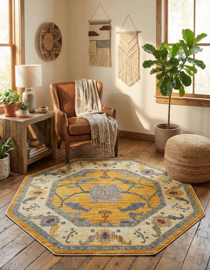 Detail image of 6' x 6' Paragon Octagon Rug